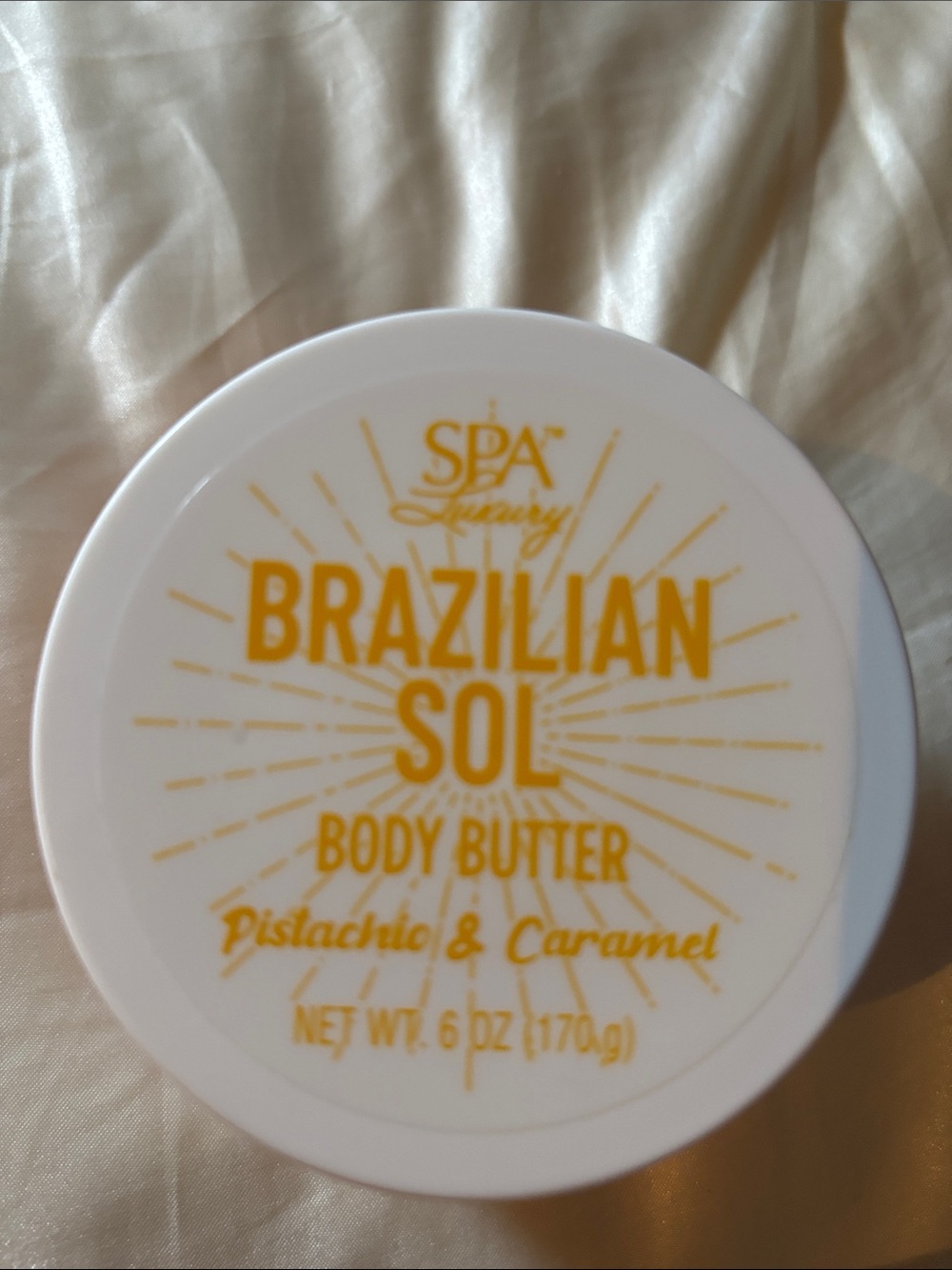 Pistachio & Caramel Body Butter — White